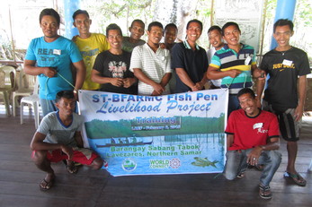 ST-BFARMC Alternative Livelihood Fish Pen Project